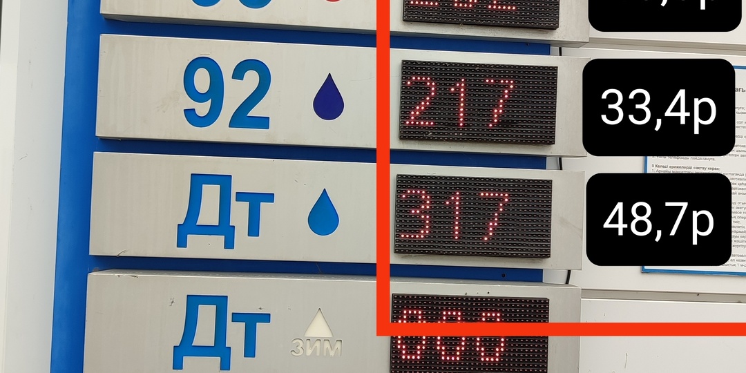 Цены на бензин в Казахстане в 2025 году