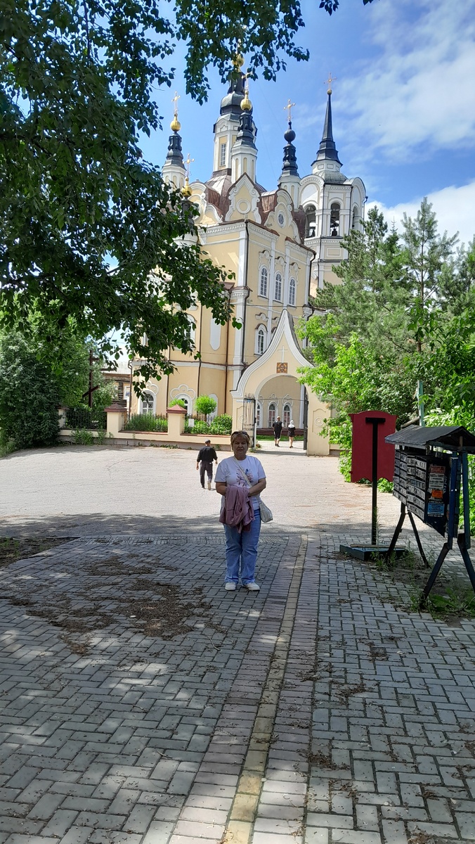 В Томске. Воскресенская церковь