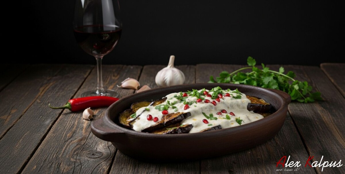 Баклажаны с ореховым соусом, известные в Грузии как "ბადრიჯანი ნიგვზის სოუსით" (бадриджани нигвзис соусит), представляют собой одно из самых узнаваемых и любимых блюд грузинской кухни. 