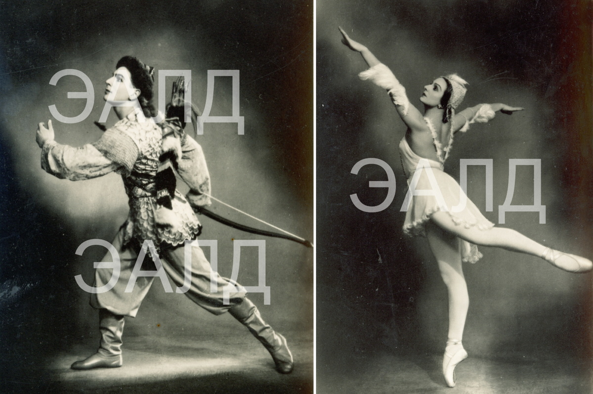 Али-Батыр – Б.Брегвадзе, Сююмбике – Н.Дудинская. 1952 г. 
Архив СТД РТ
