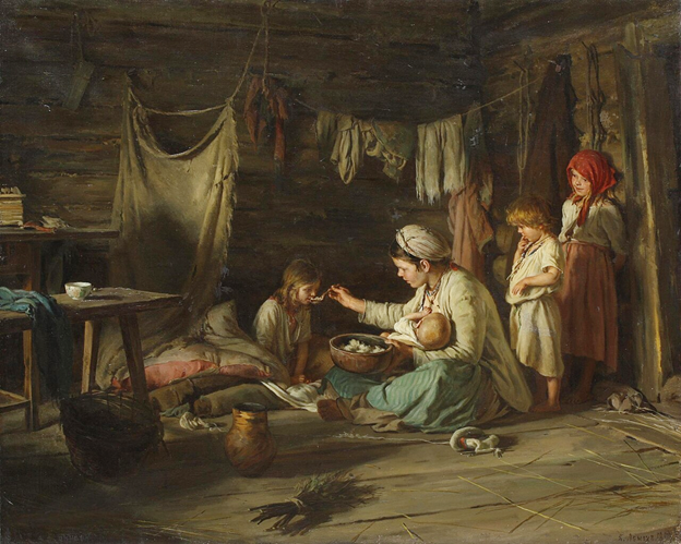 Лемох «Выздоравливающая», 1889. Приморская государственная картинная галерея, Владивосток Фото из открытого доступа
