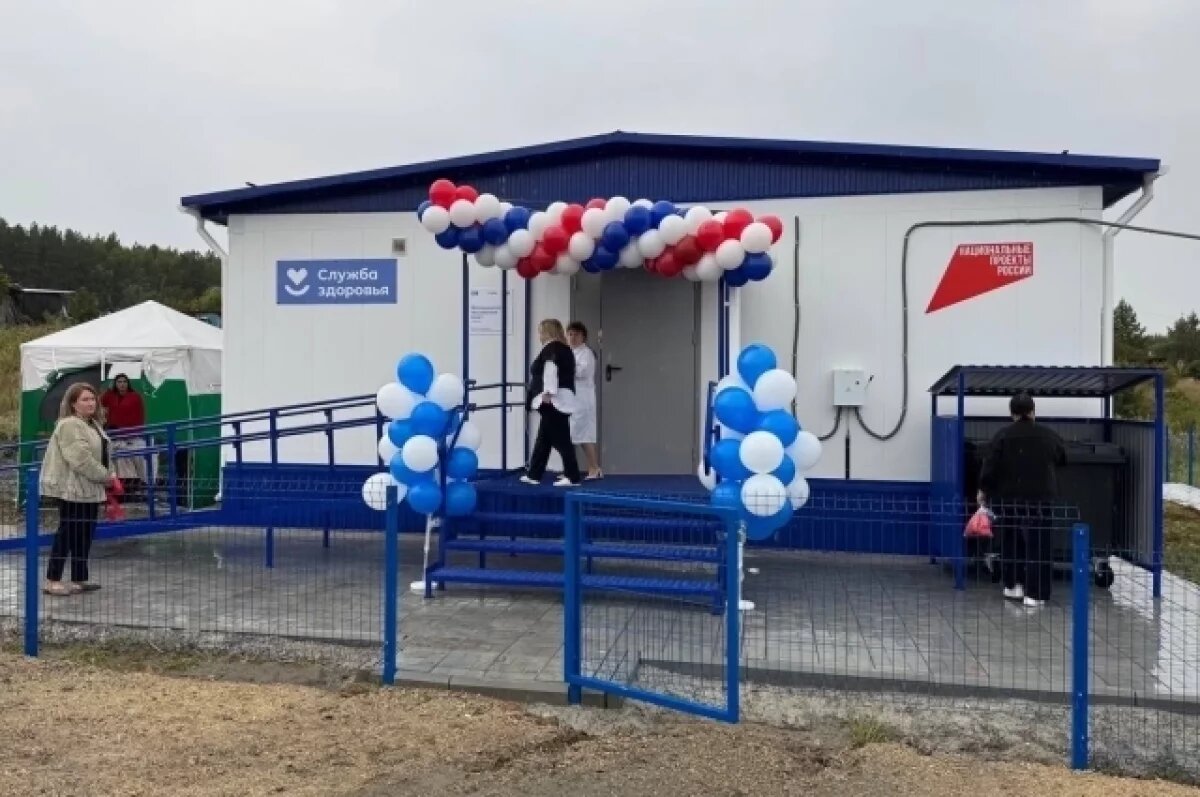   Сразу девять новых модульных ФАПов установлены в Ирбитском районе
