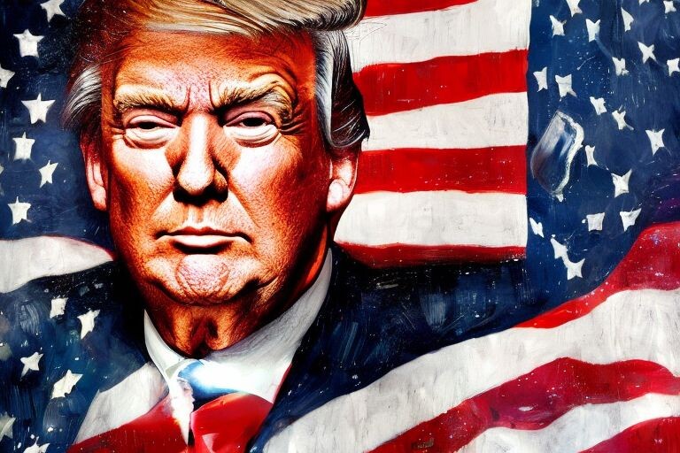   Трамп. Иллюстрация: "Блокнот"