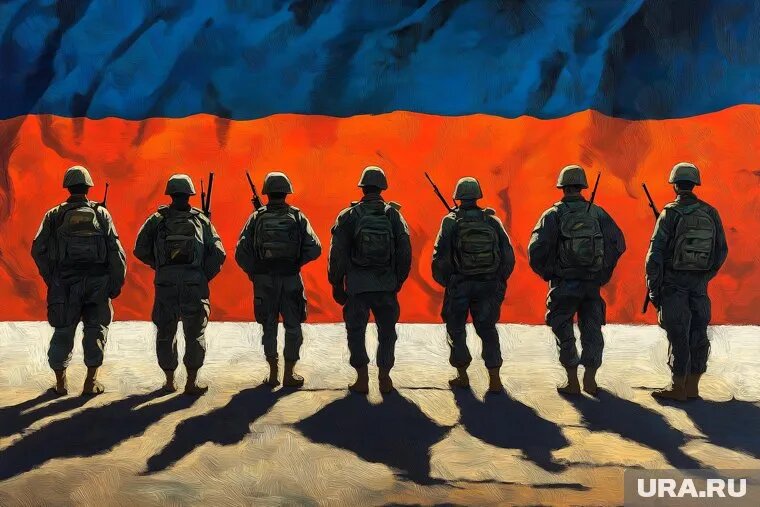 Военнослужащие России нанесли удар по личному составу ВСУ. Фото: Создано в Midjourney © URA.RU