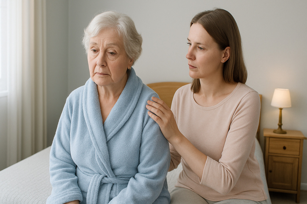 Купание и уход за собой становятся испытанием, если у близкого деменция. Эта статья — о том, как помочь с гигиеной спокойно и уважительно.