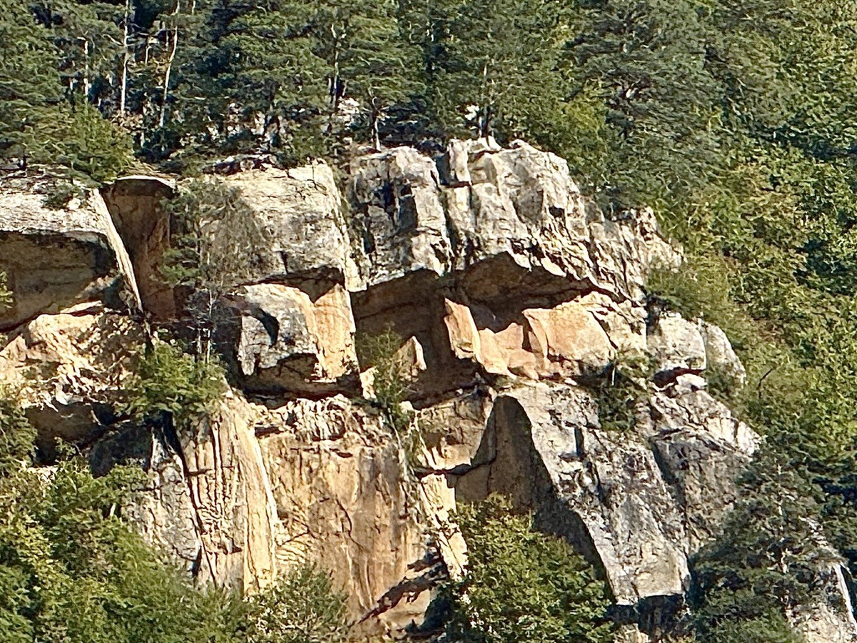 Лик, благодаря которому, гора получила название