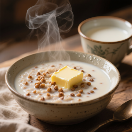 Каша из пшёнки с молоком