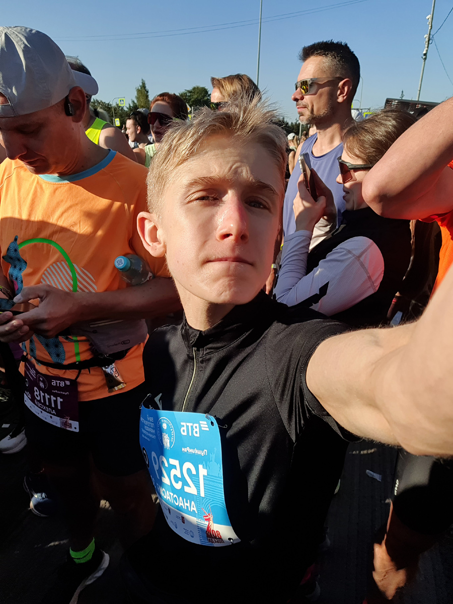 Готовимся к старту. Фото из архива автора.