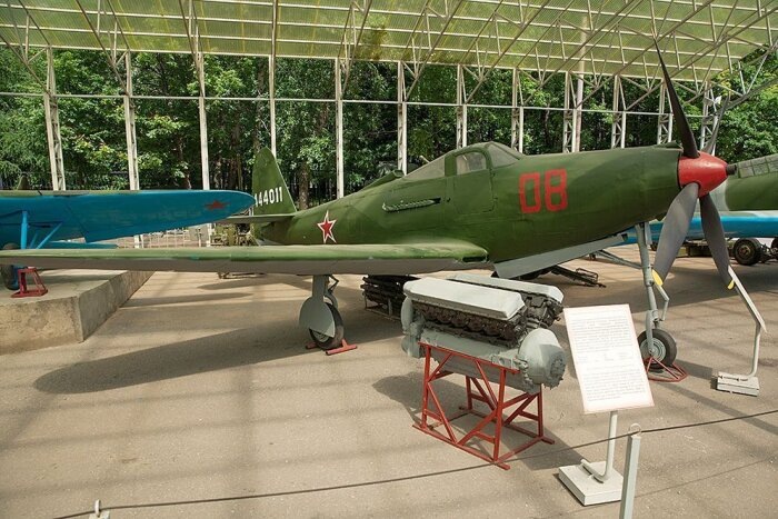 Истребитель Р-63А «Кингкобра» (бортовой номер 08, заводской № 44011), входивший в состав 940-го авиационного истребительного полка / фото: сайт Центрального музея Великой Отечественной войны