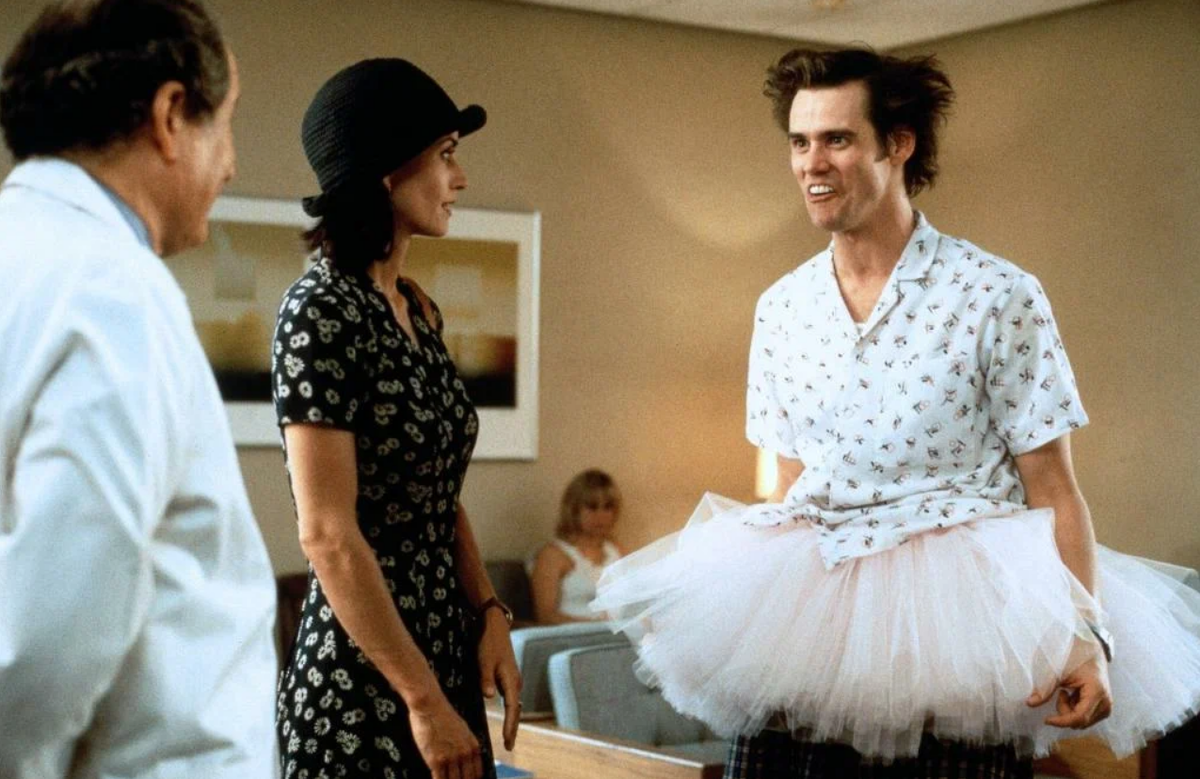 Кадр из фильма «Эйс Вентура: Розыск домашних животных» (1993)