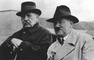 Гинденбург и Гитлер. https://wwii.space/