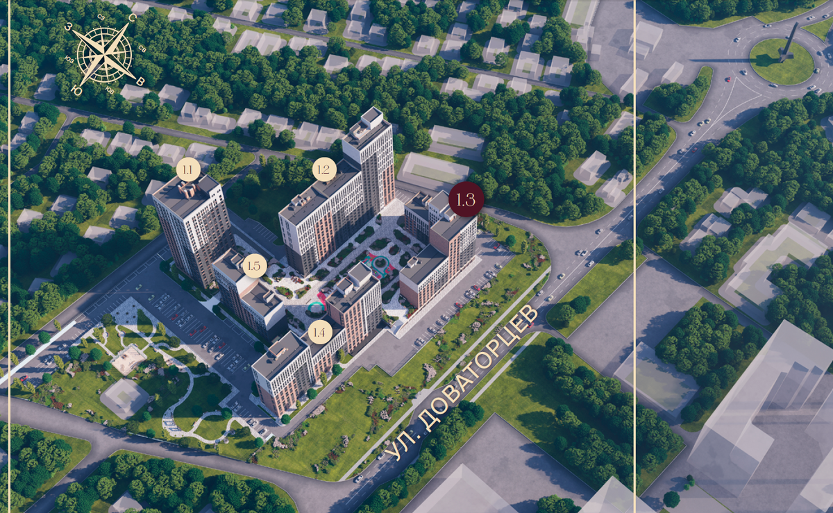 Рендеры застройщика