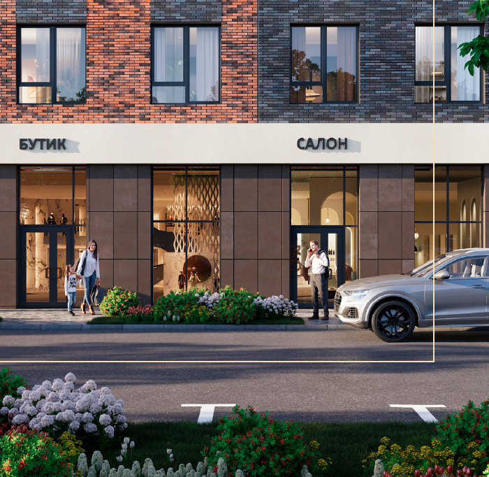 Рендеры застройщика