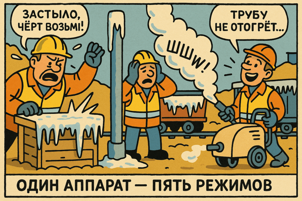   Узнайте о пяти режимах одного аппарата и выберите оптимальный для вашего бизнеса.