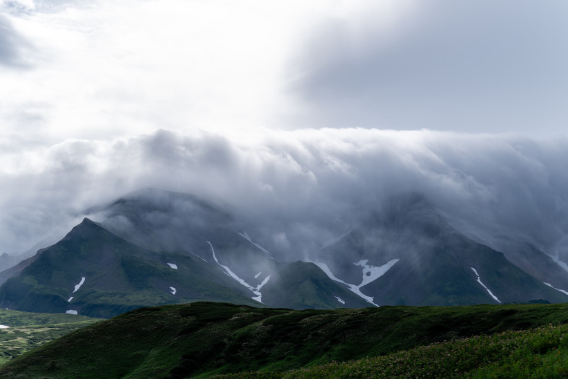 Вулканы Парамушира. Фото: Ксения Михайлова
