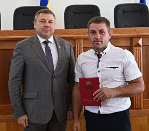 К.С. Доморовский и Э.А. Барабой. / ФОТО Юлии Фроловой Администратор  📷
