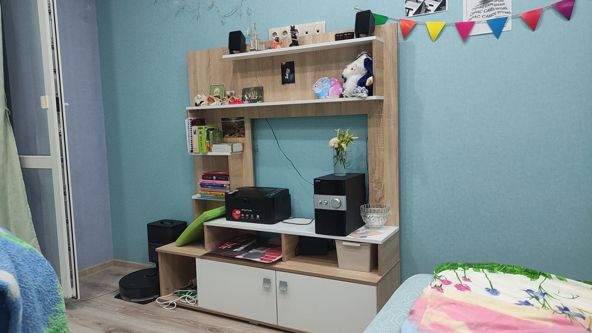 Стенка до расхламления 