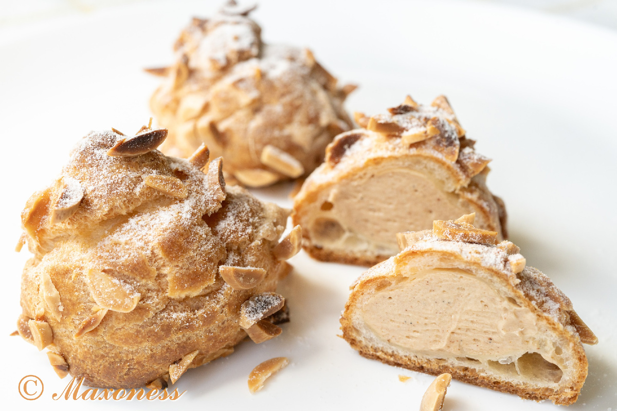 Шу с пралине. Французская кухня