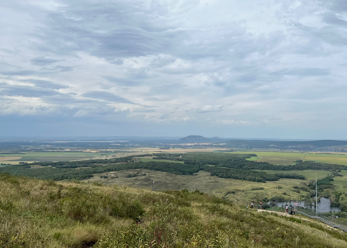 Куштау и Юрактау. Фото автора.