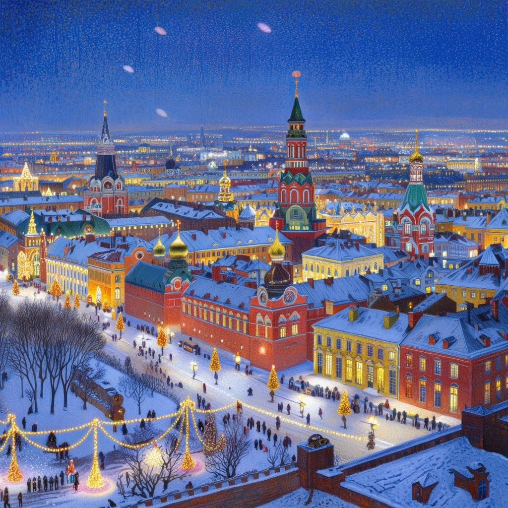 Тур по Золотому Кольцу из Тольятти/Сызрани на Новый год: атмосфера зимних праздников и богатство культурного наследия России.