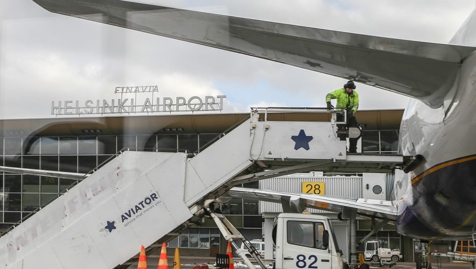    Аэропорт Хельсинки-Вантаа. Финляндия. Автор фото: Коньков Сергей