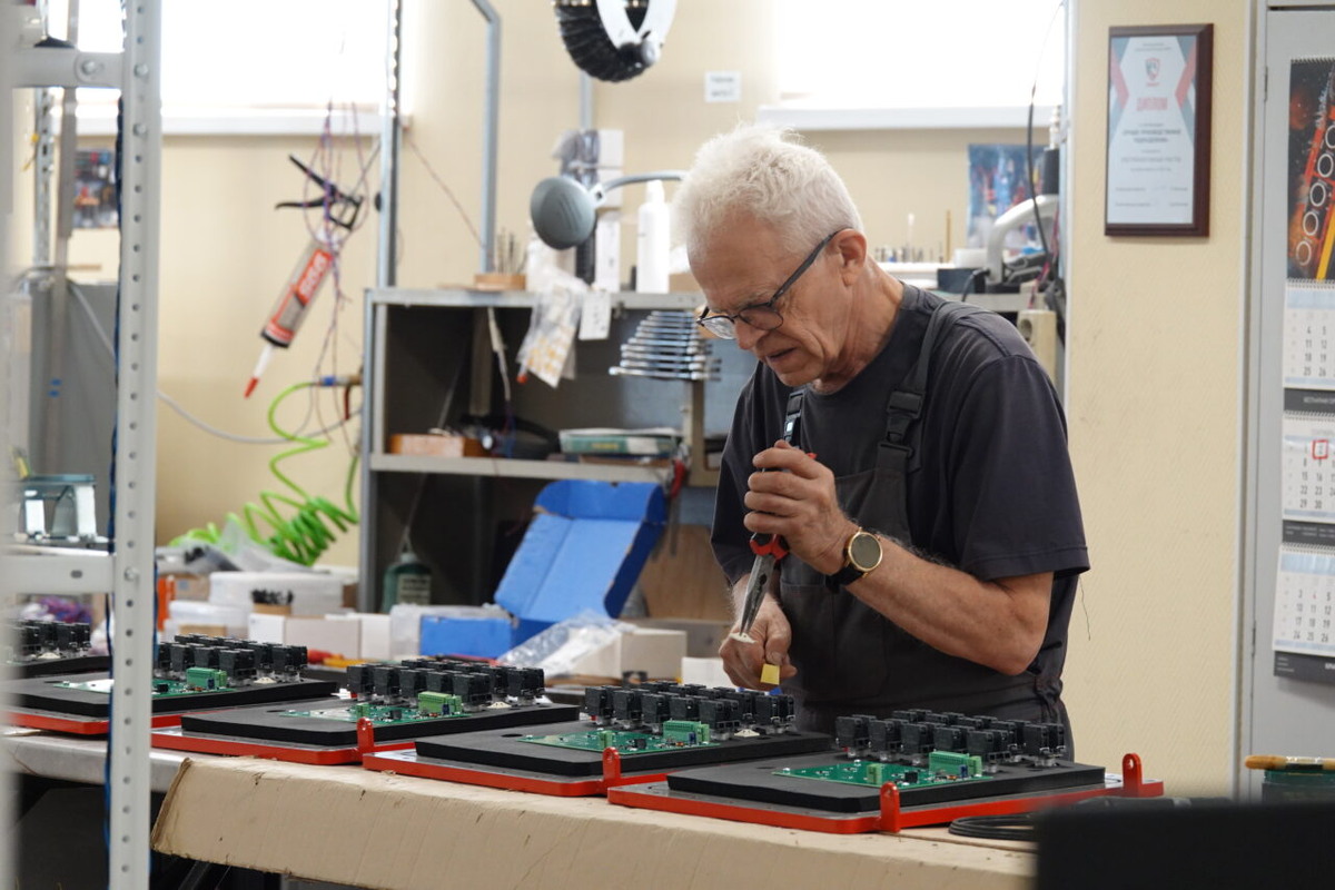    Инженерный центр пожарной робототехники "ЭФЭР". Фото: «Республика» / Родион Филиппов