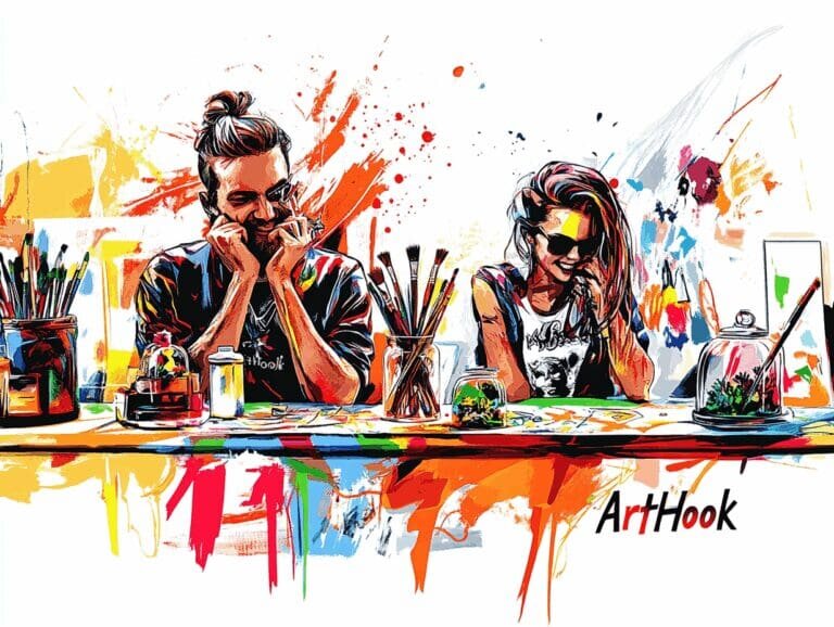    Арт-развлечение на праздник: как создать незабываемые воспоминания и объединить людей через творчество Art-Hook.Ru