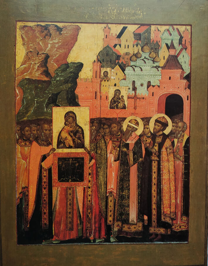 Сретение Владимирской иконы Божией Матери