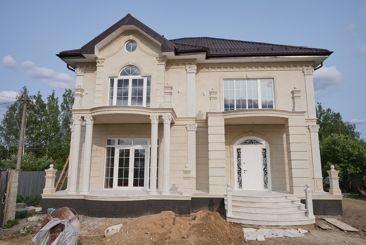 Индивидуальный проект дома из блока под ключ