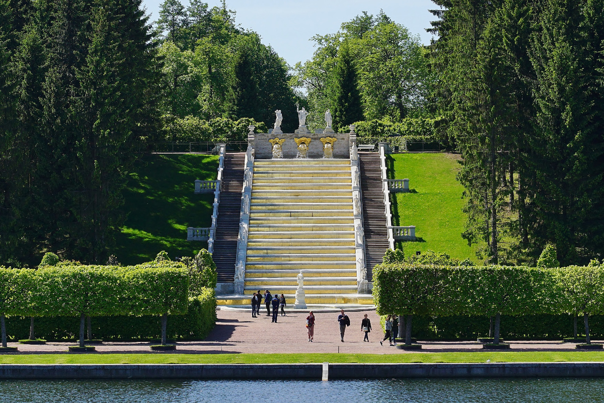 Каскад "Золотая гора". Фото автора.