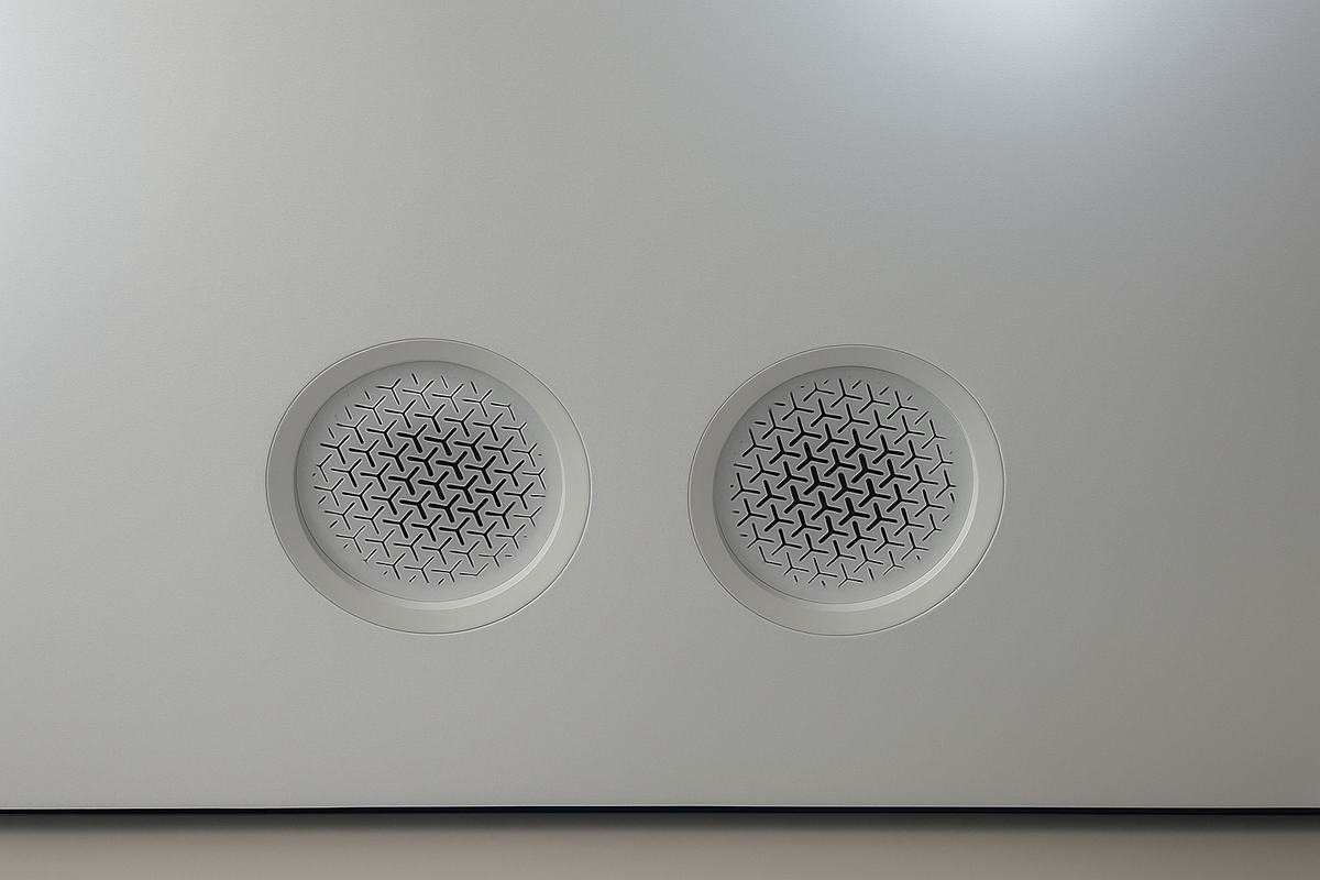 Встроенные вытяжки в натяжной потолок