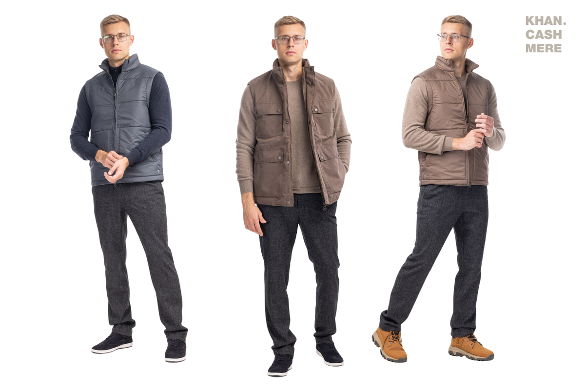 Жилеты от KHAN.CASHMERE