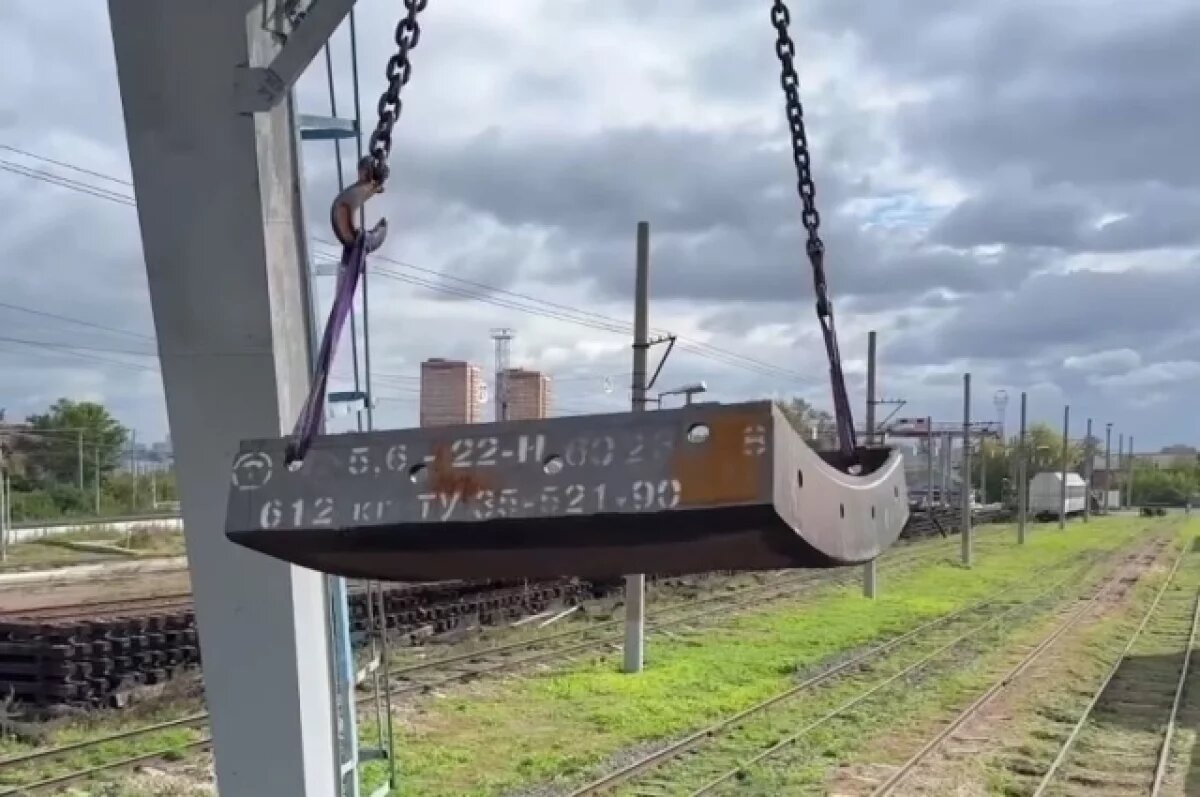    В Красноярск из Беларуси привезли важные детали для строительства метро