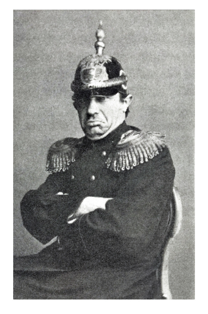 Горбунов в образе Дитятина