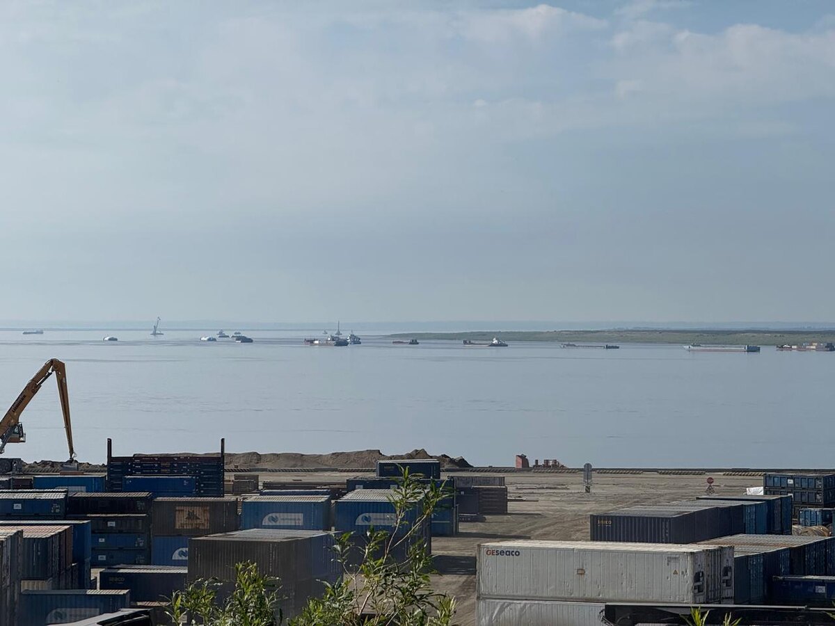 Столица полуострова Таймыр, порт Дудинка