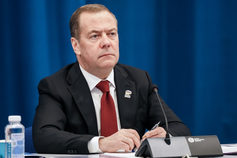    Заместитель председателя Совбеза России Дмитрий Медведев GLOBAL LOOK PRESS
