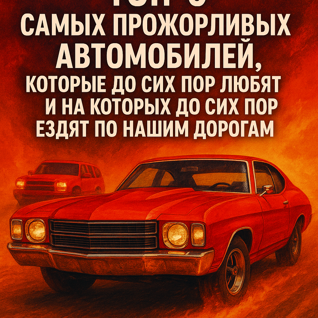 ТОП-5 самых прожорливых автомобилей, которые до сих пор любят и на которых до сих пор ездят по нашим дорогам