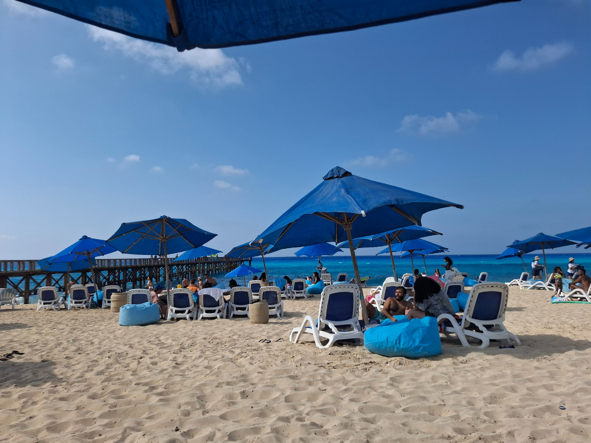 Северное побережье Египта, август. 