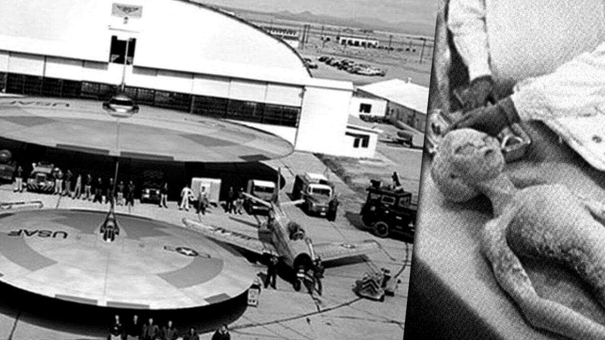 Розуэллская база ВВС, штат Нью-Мексико. Изображение взято из открытых источников.