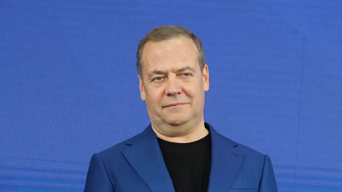    Заместитель председателя Совета безопасности РФ Дмитрий Медведев. © АГН «Москва»