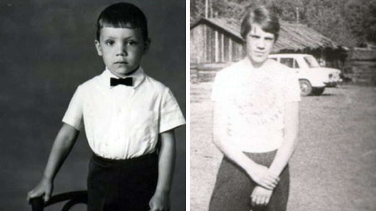 Олег в детстве и юности