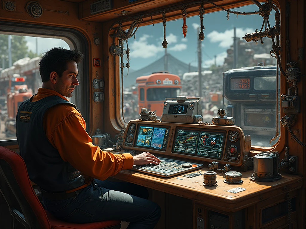 Регулировщик скорости движения вагонов