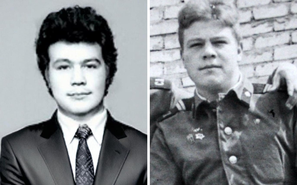 Сергей в молодости, в армии