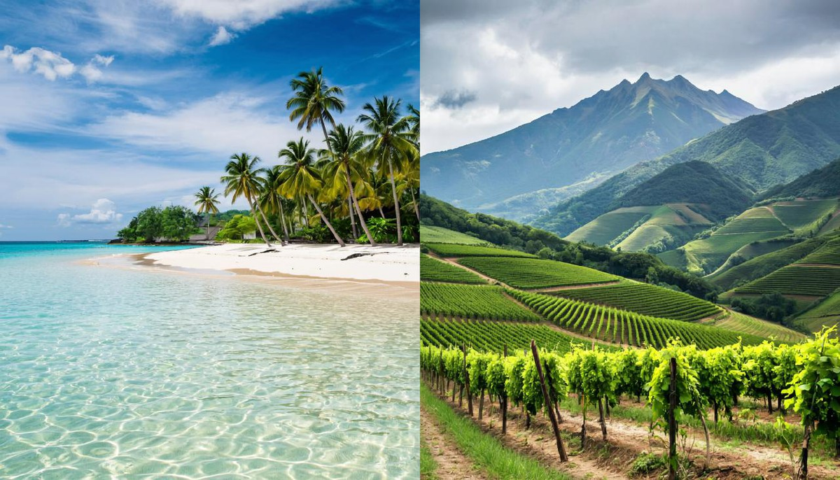 Тропики, где зреет виноград