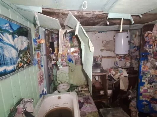    так выглядит подвальное помещение в доме на Станиславского из-за протекающей канализации // фото: Дмитрий Кутепов, www.rostov.kp.ru