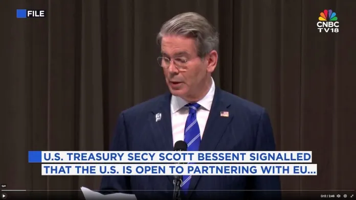 Министр финансов США Скотт Бессент.