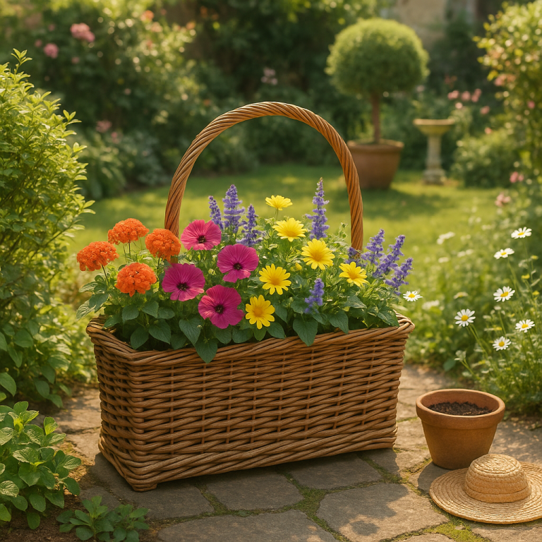    Ротанговые носилки для цветов: как создать уютное пространство и вырастить счастливые растения Loza