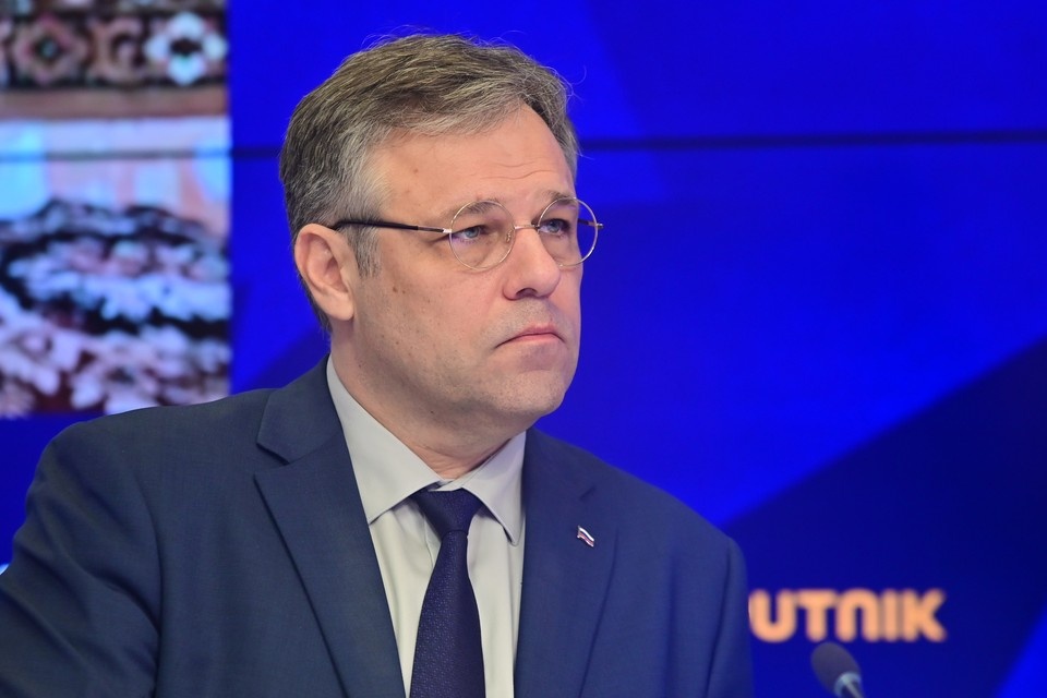   Посол МИД РФ по особым поручениям по преступлениям киевского режима Родион Мирошник GLOBAL LOOK PRESS