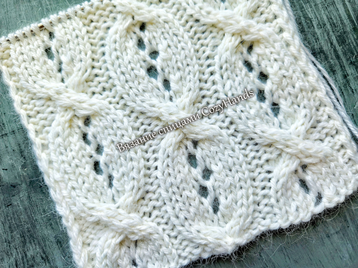 Жгуты для вязания свитера, кардигана, палантина