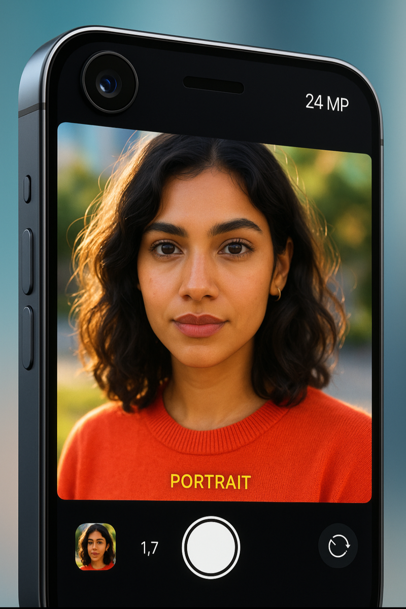 24 МП фронтальная камера iPhone 17 обещает революцию в качестве селфи